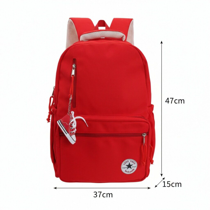 Ghiozdan/rucsac pentru scoala sau calatorii cu atasare la troler ZY-25125rosu [2]