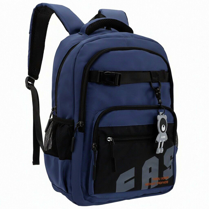 Ghiozdan/rucsac pentru scoala sau calatorii cu atasare la troler ZY-1057bleumarin [6]