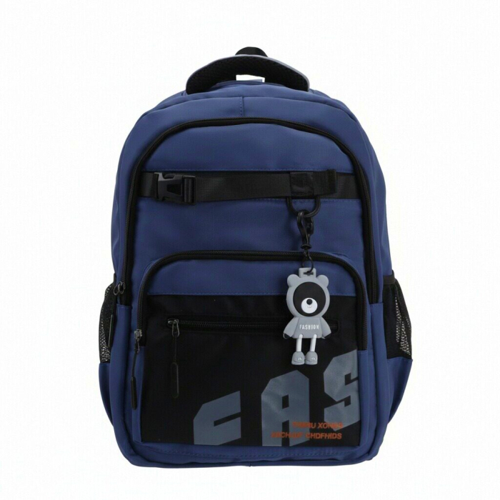 Ghiozdan/rucsac pentru scoala sau calatorii cu atasare la troler ZY-1057bleumarin [5]