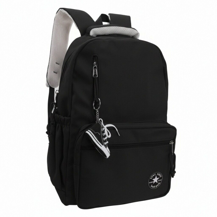 Ghiozdan/rucsac pentru scoala sau calatorii cu atasare la troler ZY-25125negru [5]