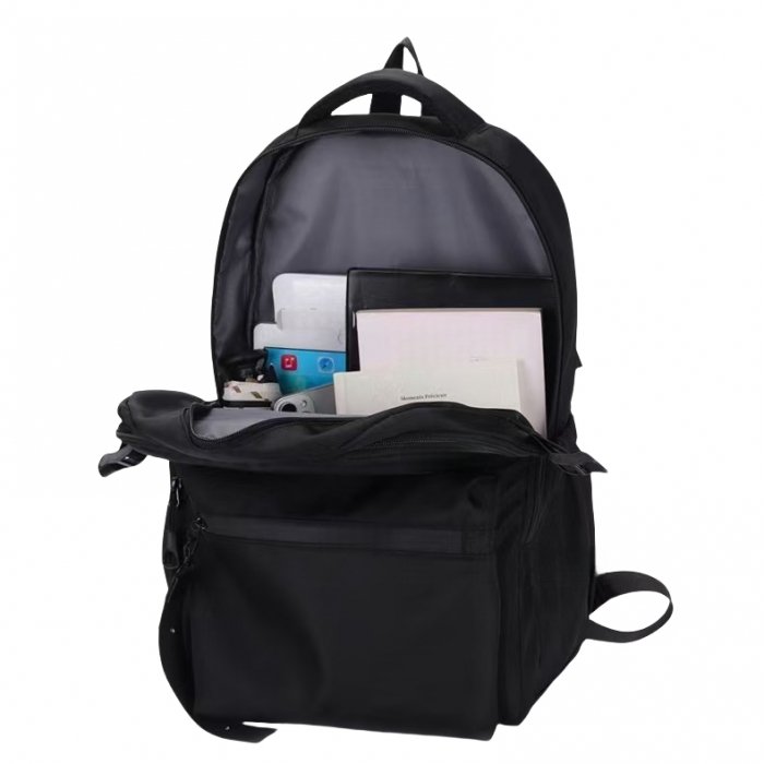 Ghiozdan/rucsac pentru scoala sau calatorii cu atasare la troler ZY-2904negru [4]