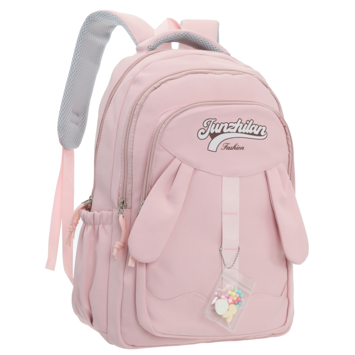 Ghiozdan/rucsac pentru scoala sau calatorii cu atasare la troler ZY-8817roz [7]