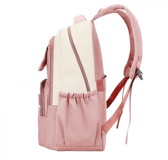 Ghiozdan/rucsac pentru scoala sau calatorii cu atasare la troler ZY-912roz [7]