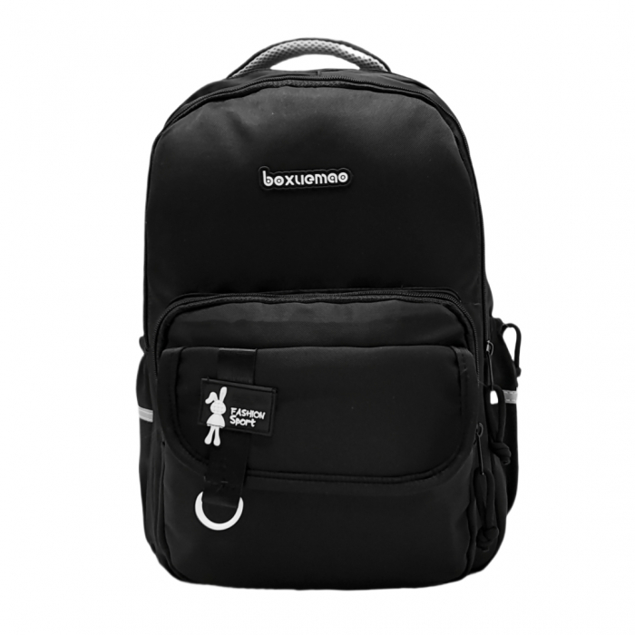 Ghiozdan/rucsac pentru scoala sau calatorii cu atasare la troler ZY-009negru [1]