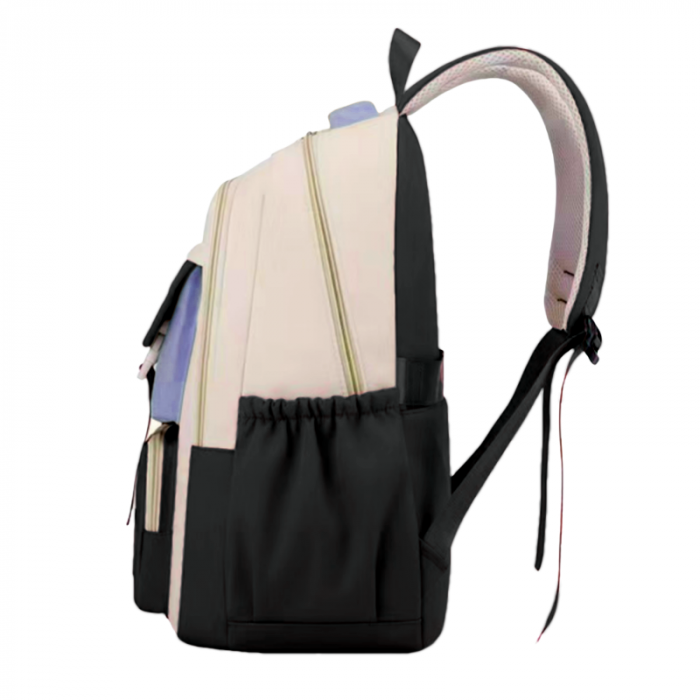 Ghiozdan/rucsac pentru scoala sau calatorii cu atasare la troler ZY-928negru [6]