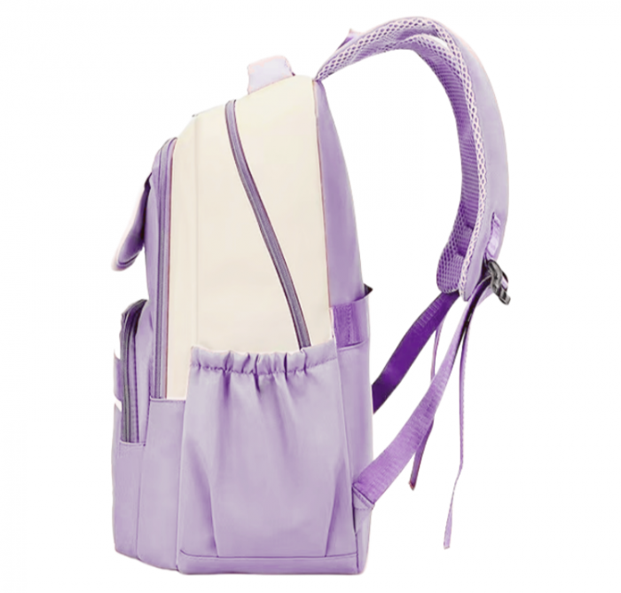 Ghiozdan/rucsac pentru scoala sau calatorii cu atasare la troler ZY-912mov [6]