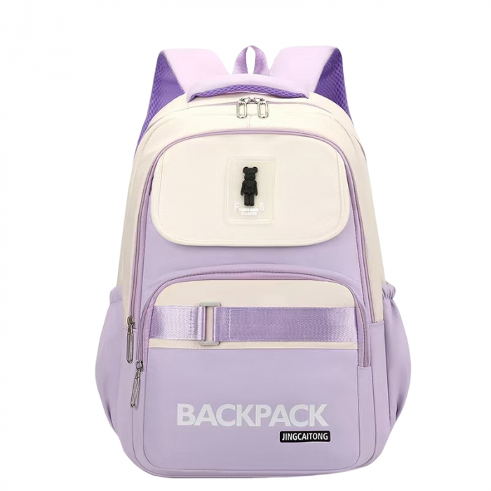 Ghiozdan/rucsac pentru scoala sau calatorii cu atasare la troler ZY-912mov [1]