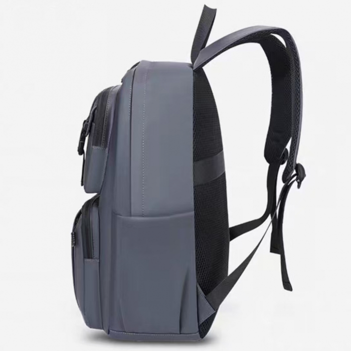 Ghiozdan/rucsac pentru scoala sau calatorii cu atasare la troler ZY-G04gri [6]