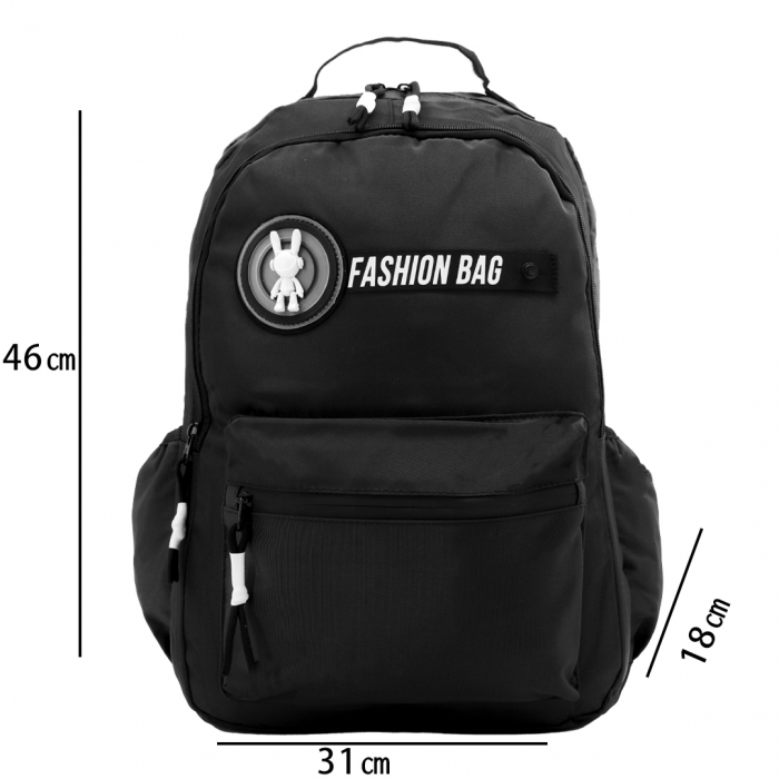 Ghiozdan/rucsac pentru scoala sau calatorii ZY-234negru [2]