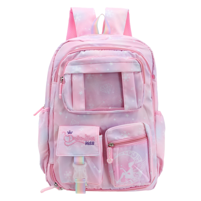 Ghiozdan/rucsac pentru scoala sau calatorii ZY-25126roz [7]