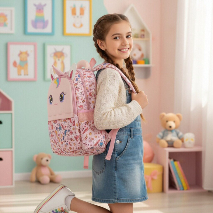 Ghiozdan/rucsac pentru scoala sau calatorii ZY-2544-1roz [12]