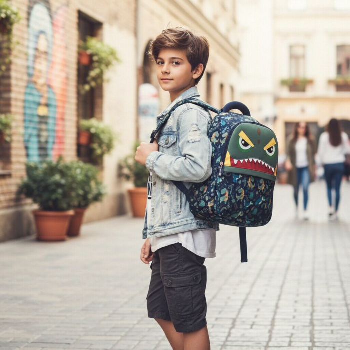 Ghiozdan/rucsac pentru scoala sau calatorii ZY-2544-1bleumarin [9]