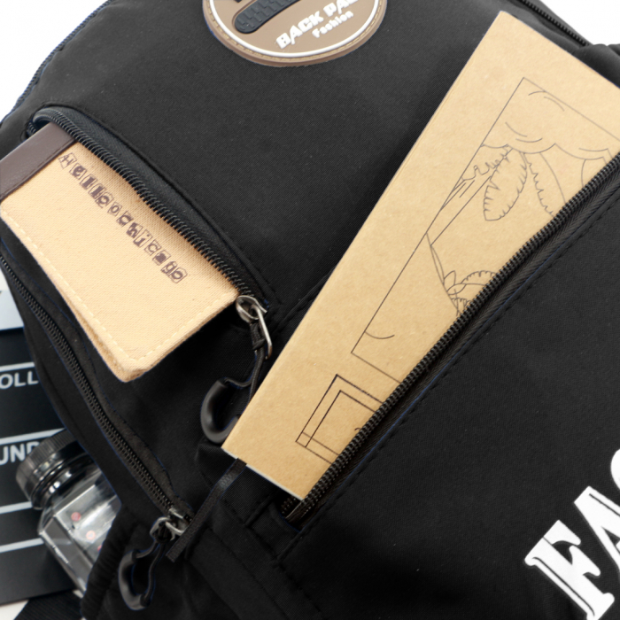 Ghiozdan/rucsac pentru scoala sau calatorii ZY-806negru [5]