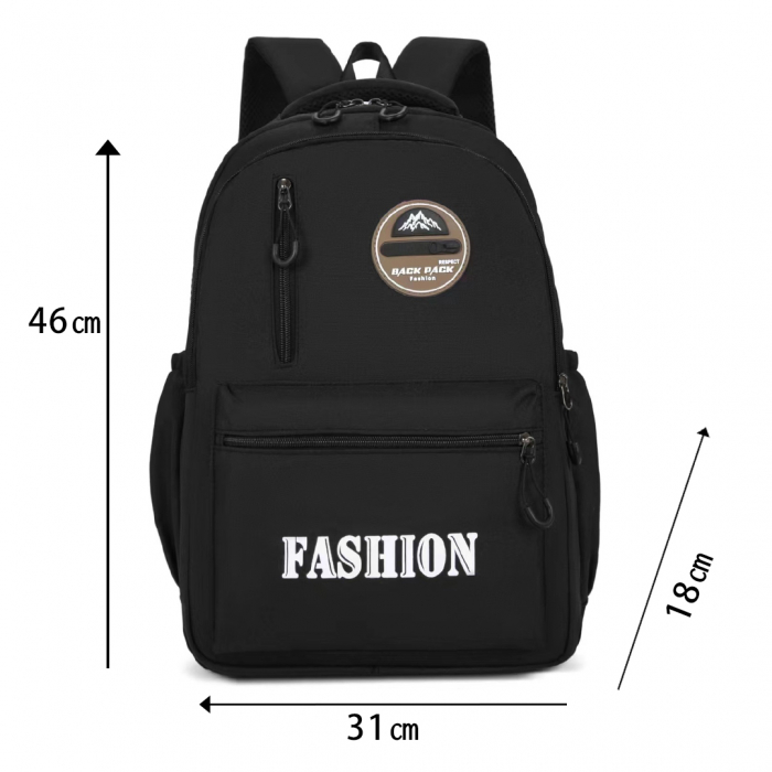 Ghiozdan/rucsac pentru scoala sau calatorii ZY-806negru [2]