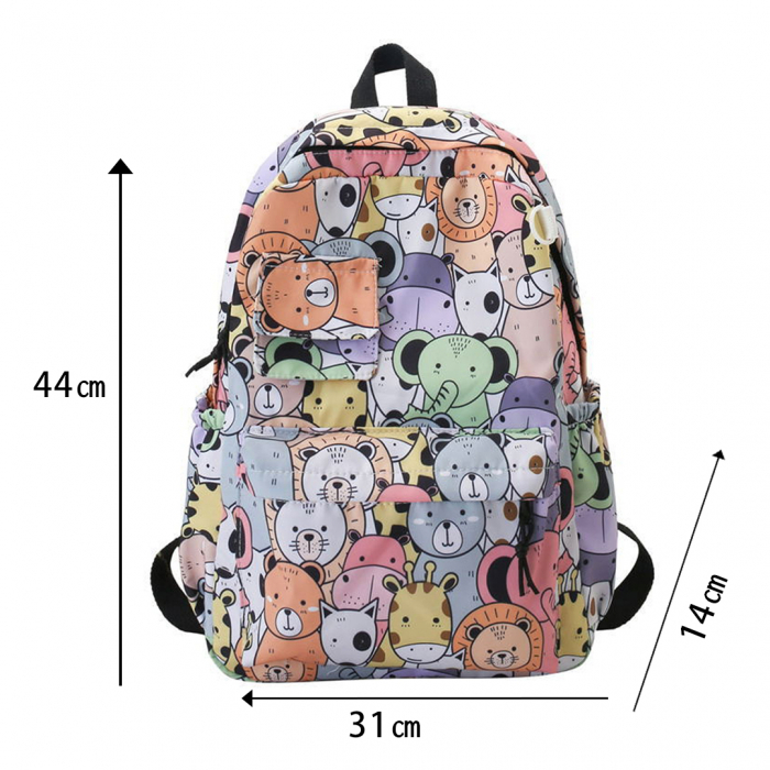 Ghiozdan/rucsac pentru scoala sau calatorii ZY-6611zoo [2]
