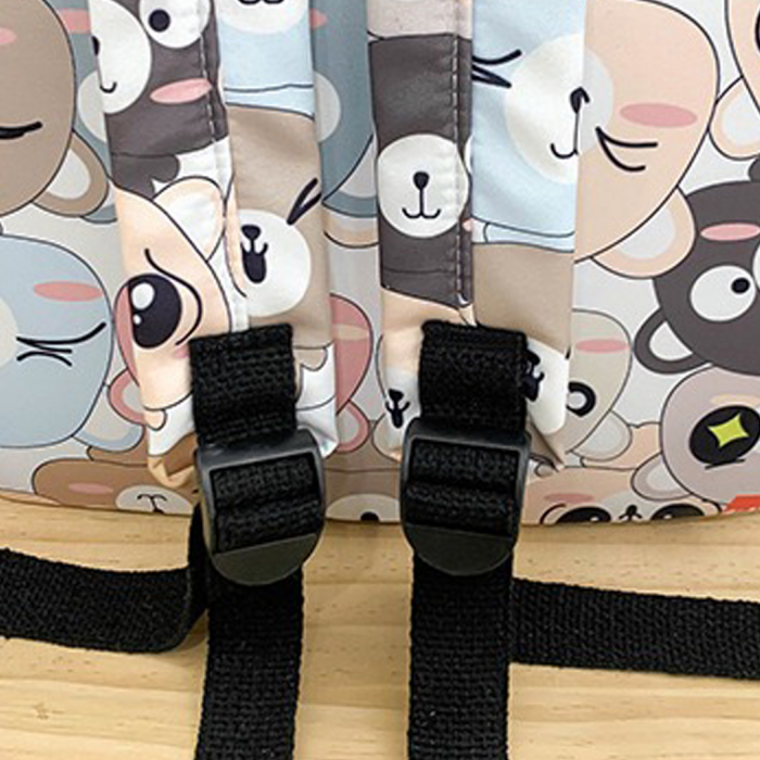 Ghiozdan/rucsac pentru scoala sau calatorii ZY-6611urs alb [17]