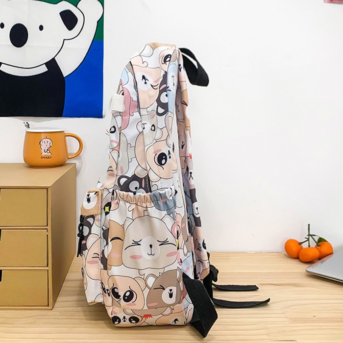 Ghiozdan/rucsac pentru scoala sau calatorii ZY-6611urs alb [10]