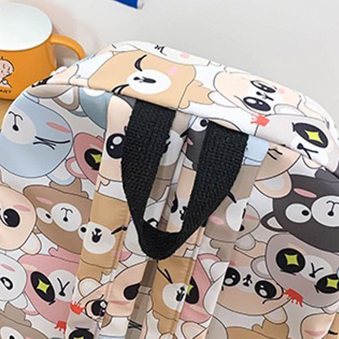 Ghiozdan/rucsac pentru scoala sau calatorii ZY-6611urs alb [8]