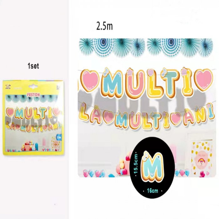 Ghirlanda colorata  ”La multi ani ” CA0131 [2]