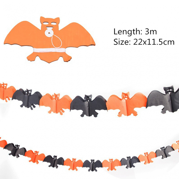 Ghirlanda de Hartie Halloween Lilieci 3m B1-1118-17 [2]