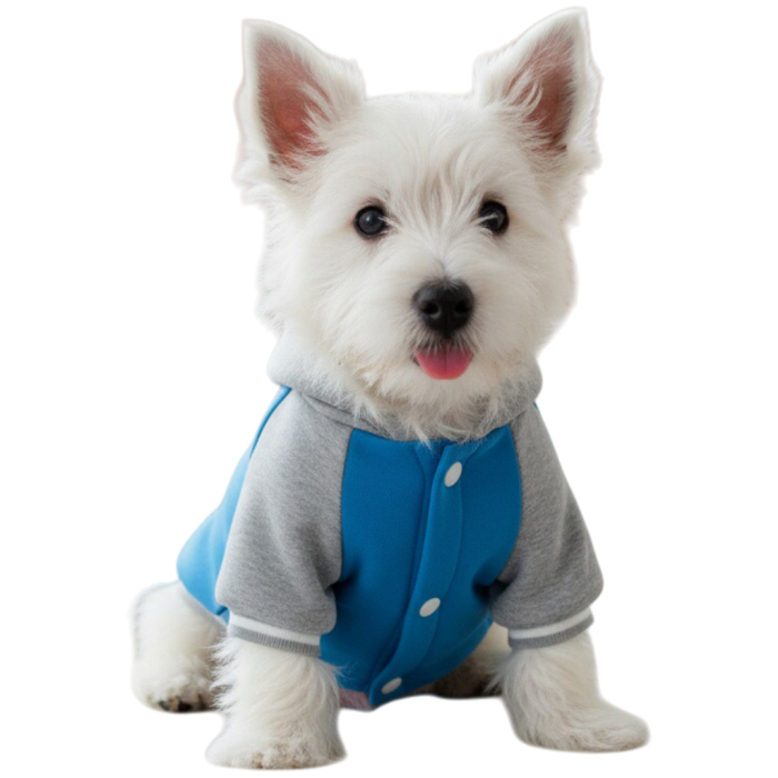 Hanorac cu gluga XINA2314albastru [8]