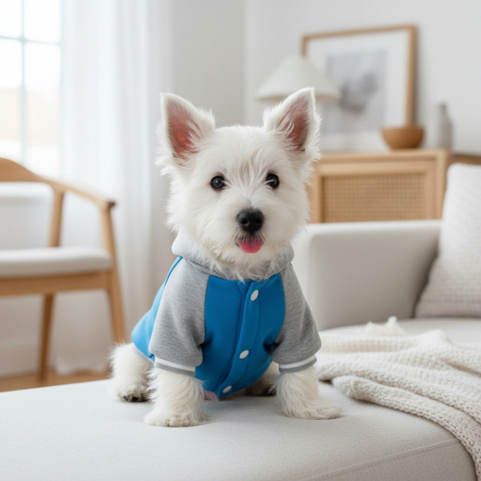 Hanorac cu gluga XINA2314albastru [1]