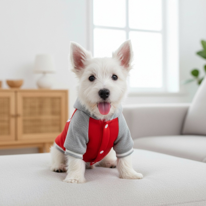 Hanorac cu gluga XINA2314rosu [1]