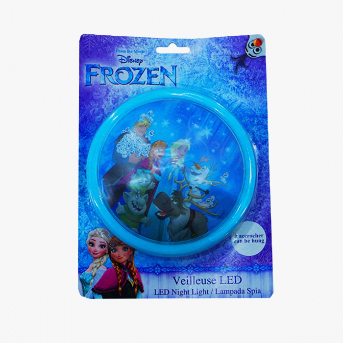 Lampa de veghe camera copii cu LED 14 x 14 x 5 cm LQ2034albastru [2]