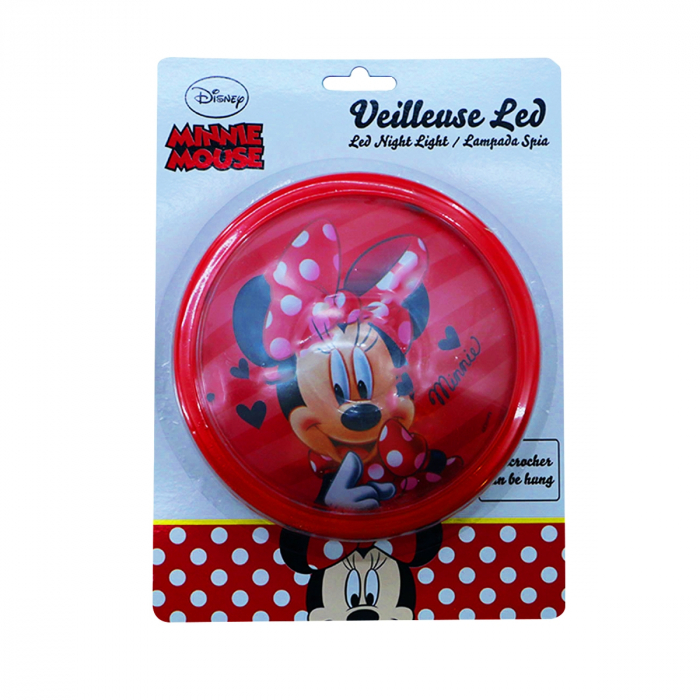 Lampa de veghe camera copii cu LED 14 x 14 x 5 cm LQ2029rosu [2]