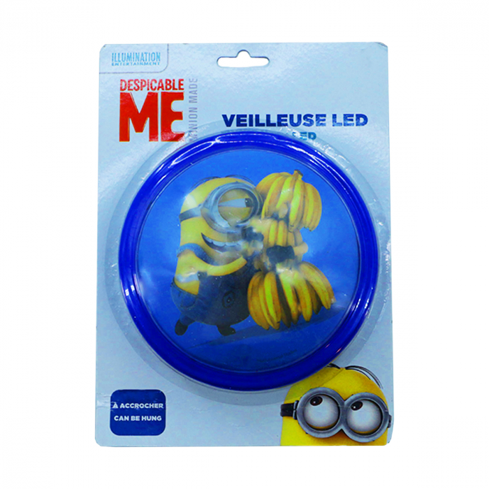 Lampa de veghe camera copii cu LED 14 x 14 x 5 cm MOA402114albastru [2]