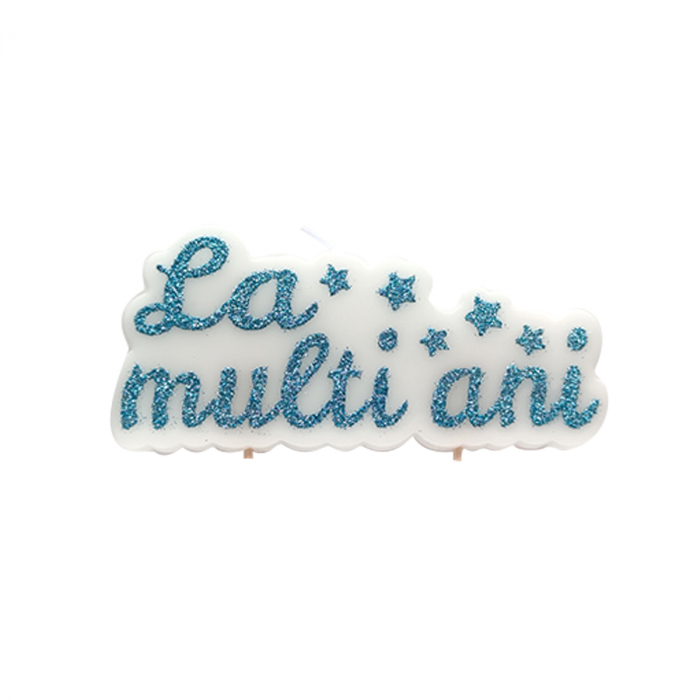 Lumanare aniversara pentru tort ' La multi ani ' LZ2629 [1]