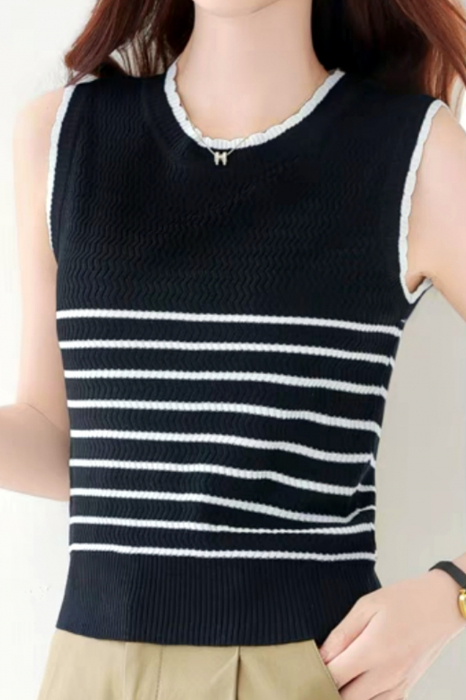 Maiou tricotat XBX-2636negru [4]