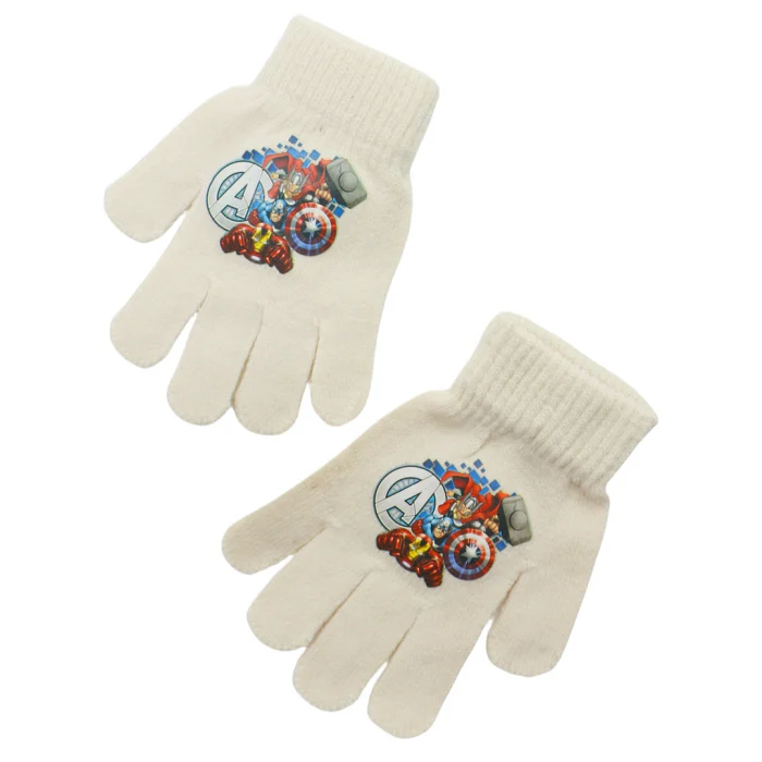 Manusi tricotate „ Avengers ” HQ4303crem [3]