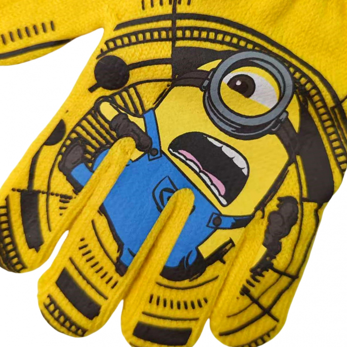 Manusi tricotate „ Minions ” HQ4307galben [2]