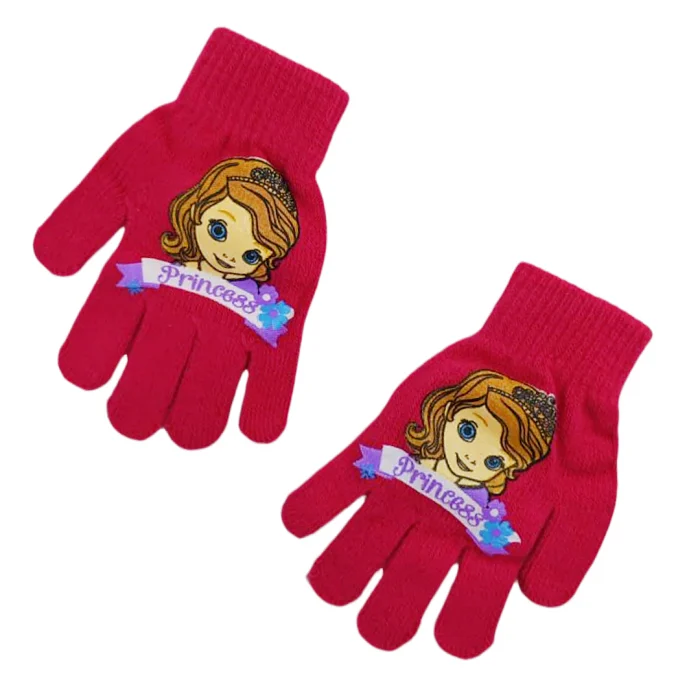 Manusi tricotate „ Sofia ” HO4299fucsia [3]