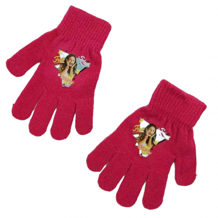 Manusi tricotate ' Soy Luna ' HQ4284fucsia [1]