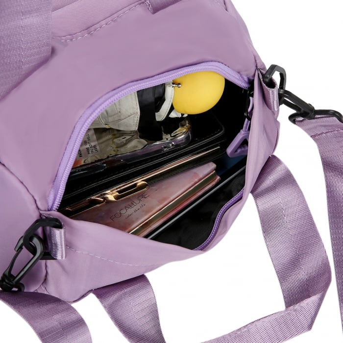 Mini geanta casual pentru fitness sau calatorii ZY-033mov [4]
