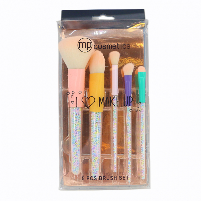 Set portabil cu 5 pensule machiaj MP-502 [2]