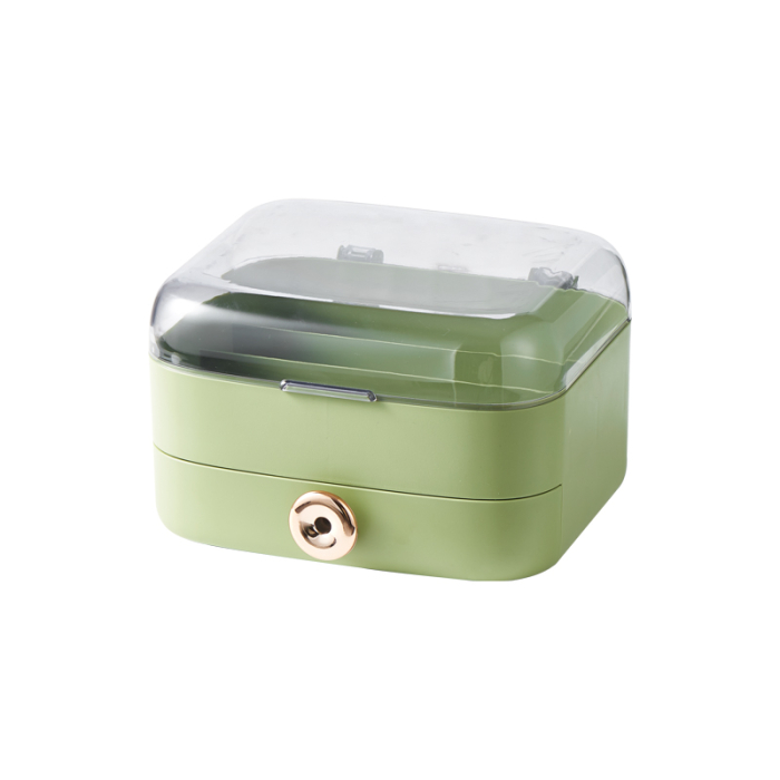 Organizator cosmetice si bijuterii 2 piese SHYE-6662verde [6]
