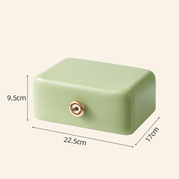 Organizator cosmetice si bijuterii SHYE-6664verde [3]