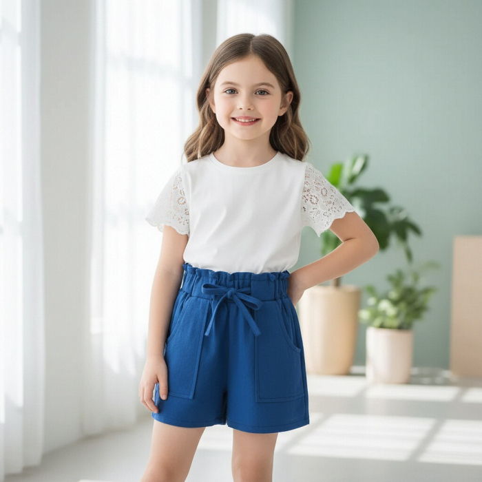 Pantaloni scurti B013bleumarin [3]