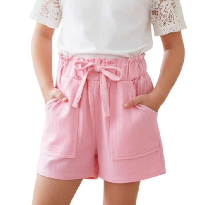 Pantaloni scurti B013roz deschis [2]