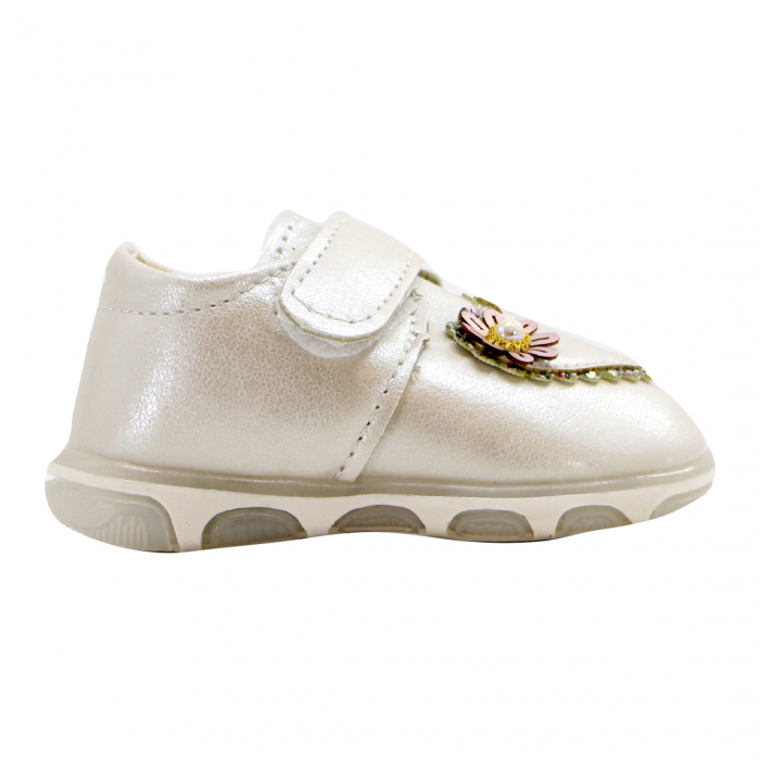 Pantofi casual primii pasi 12alb [2]