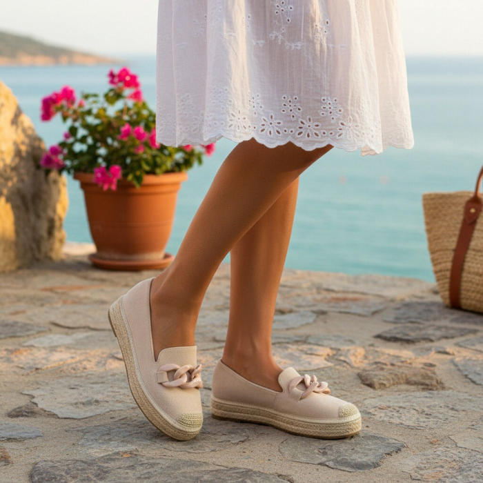 Pantofi casual A22-153bej [2]