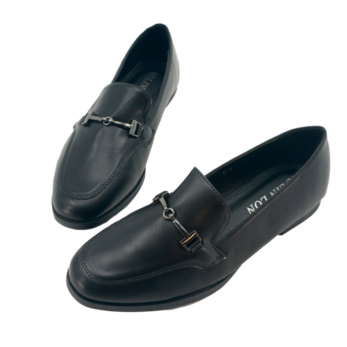 Pantofi casual H-9negru [4]