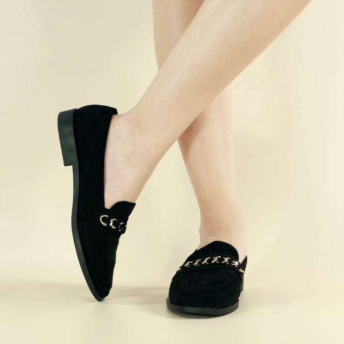 Pantofi casual PD-75negru [4]