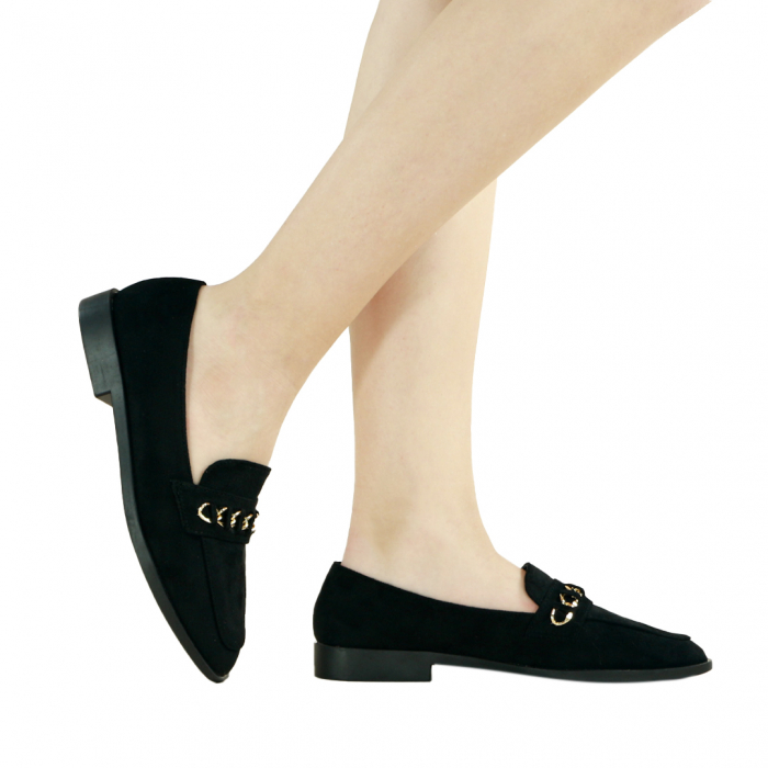 Pantofi casual PD-75negru [1]
