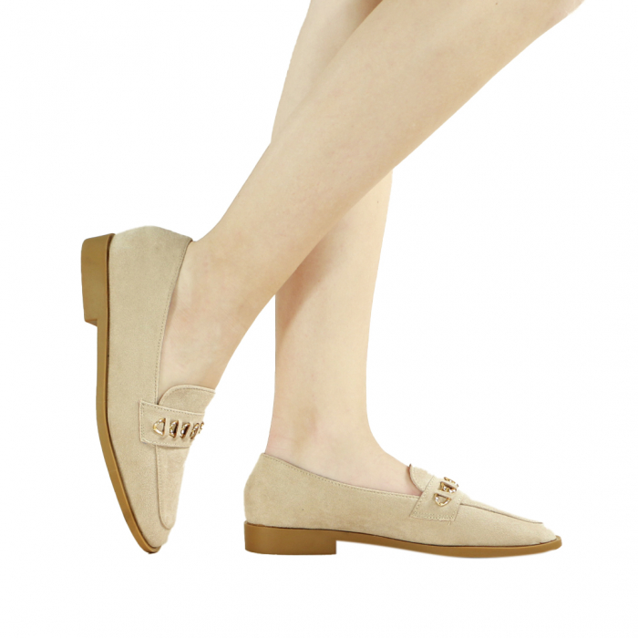 Pantofi casual PD-75bej [1]