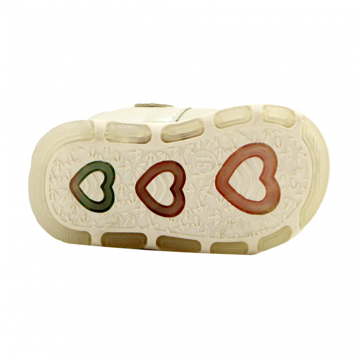 Pantofi casual primii pasi 13alb [5]