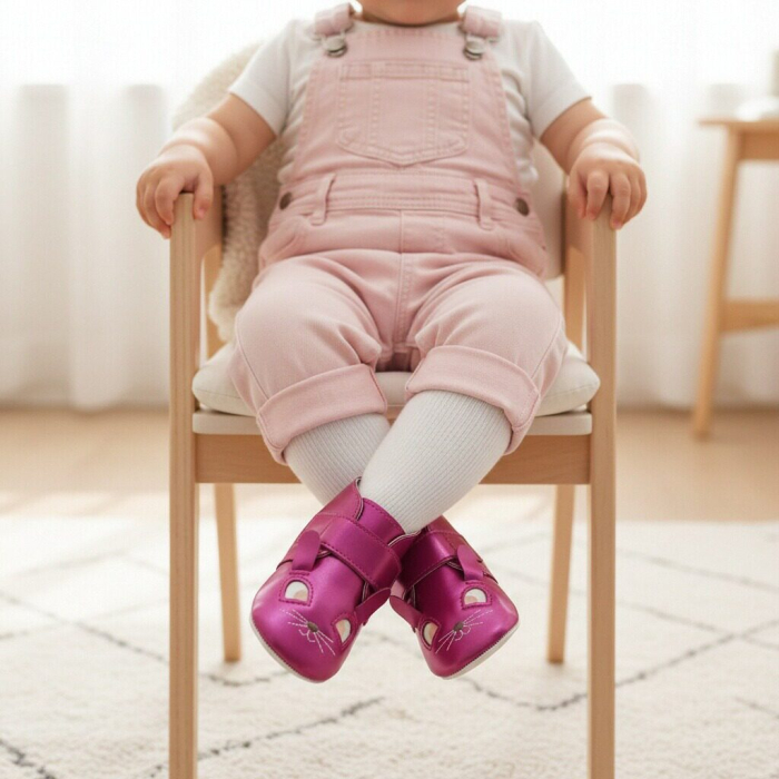 Pantofi casual primii pasi Y129fucsia [7]